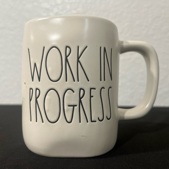 Rae Dunn's Work in Progress mug - Picture 1 of 6